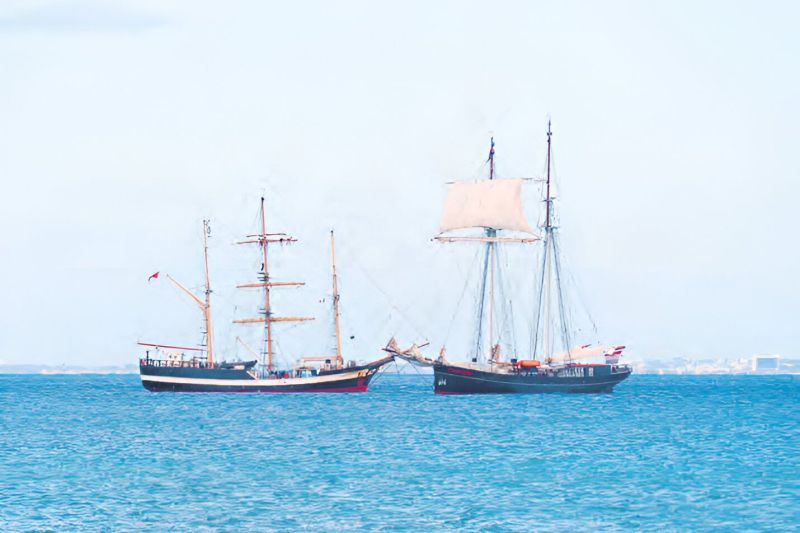 Traditional sail-training vessels arriving for 2024 season