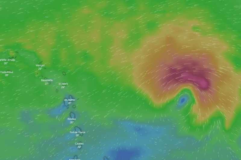 Passage probable de la tempête FIONA