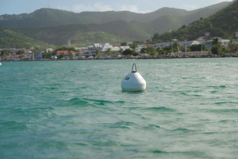 Nouvelle zone de mouillage dans la baie de Marigot