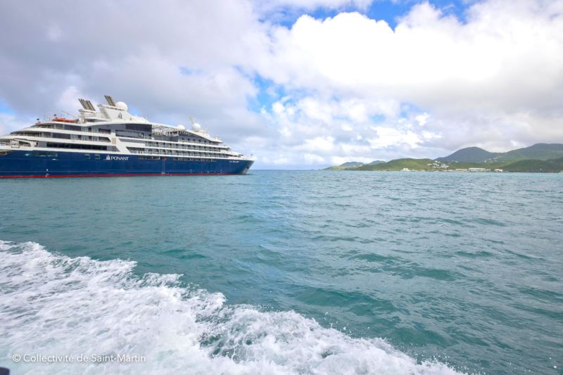 Luxury cruises come to Saint-Martin